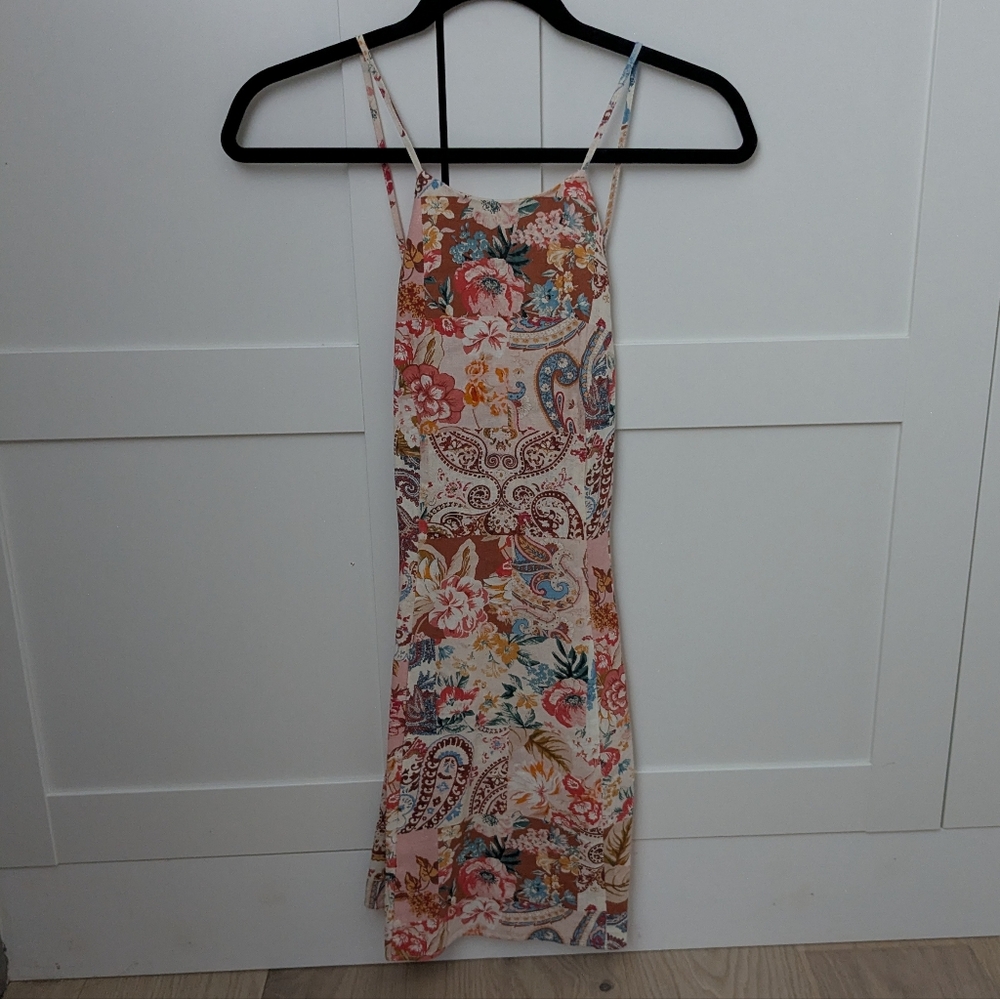 Zara Floral Paisley Dress